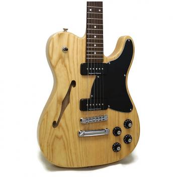 Custom Fender Jim Adkins JA-90 Telecaster Thinline Electric Guitar - Natural