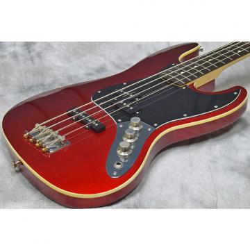 Custom Fender Japan AJB Aerodyne Jazz Bass Old Candy Apple Red