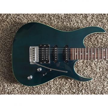 Custom 2010's  S101  Cool Transparent Green / Blue Strat