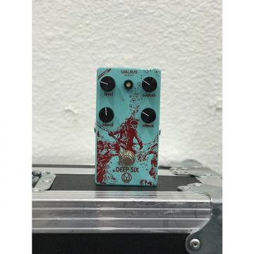 Custom Walrus Audio Deep Six 2017 Seafoam w/ Red Ink