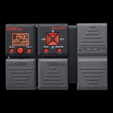 Custom Zoom B1Xon Bass Effects Pedal with Expression Pedal - Repack with 6 Month Alto Music Warranty!