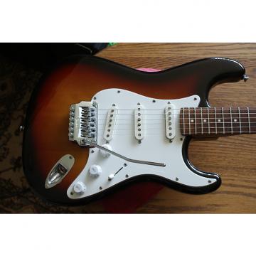 Custom Fender  Contemporary W/Texas Specials 1986 3 Color Sunburst, Zebra Fender Case