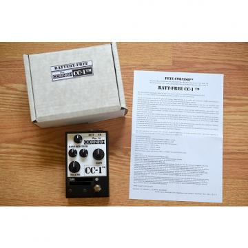 Custom Pete Cornish CC-1 Crunch Overdrive w/ Box &amp; Swag Black / White