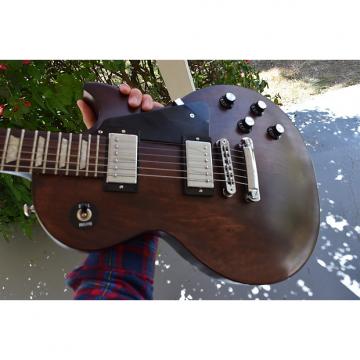 Custom Gibson Les Paul Studio Faded T 2016 Worn Brown Satin, with Gibson gig bag &amp; signed checklist, clean