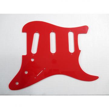 Custom ACME Stratocaster Pickguard and Pickup Holder Red