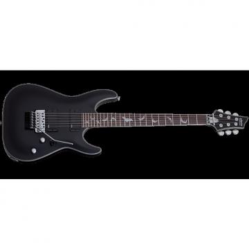 Custom Schecter Damien Platinum-6 FR Electric Guitar Satin Black