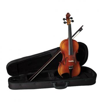 Custom Becker 1000SC Symphony Series 4/4 Size Violin Outfit - Gold-Brown Satin Finish