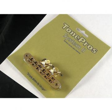 Custom Tone Pros TP6 US Locking Tunematic 4mm Small Posts Gold TP6-G