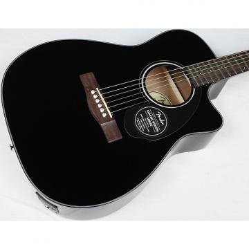 Custom Fender CC-60SCE Concert Acoustic-Electric Guitar Black Gloss Finish NEW! #39892