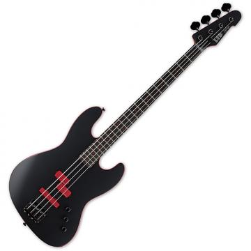 Custom ESP LTD Frank Bello FB-J4 Signature Electric Bass Black Satin