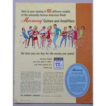 Custom Harmony 1969 Guitar &amp; Amp Catalog