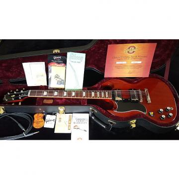 Custom Left Handed, Lefty 2005 Gibson Les Paul SG Standard Authentic, 1961 Specs, Custom Shop Special Order