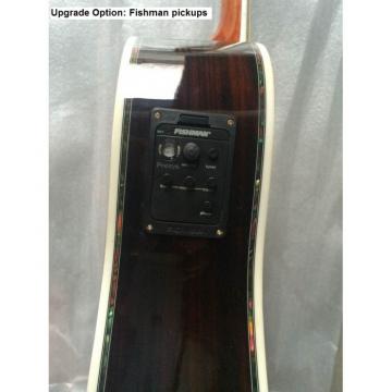 Custom 1833 Martin D45 Amber Acoustic Guitar Sitka Solid Spruce Top With Ox Bone Nut &amp; Saddler