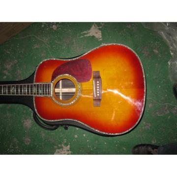 Custom Shop Dreadnought CMF Martin D45 Vintage Acoustic Guitar Sitka Solid Spruce Top With Ox Bone Nut &amp; Saddler