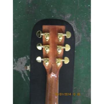 Custom Shop CMF Martin Natural Varnish Acoustic Guitar Sitka Solid Spruce Top With Ox Bone Nut &amp; Saddler