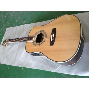 Custom Shop 1833 Martin D45 Natural Acoustic Electric Guitar Sitka Solid Spruce Top With Ox Bone Nut &amp; Saddler