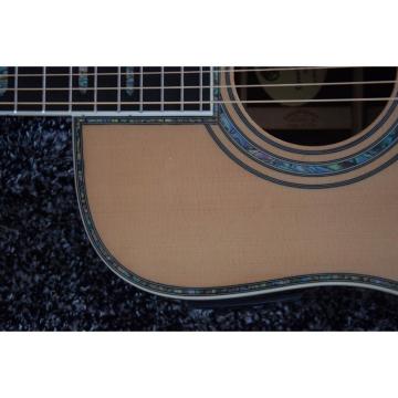 Custom Dreadnought D45S 1833 Martin Acoustic Guitar Sitka Solid Spruce Top With Ox Bone Nut &amp; Saddler