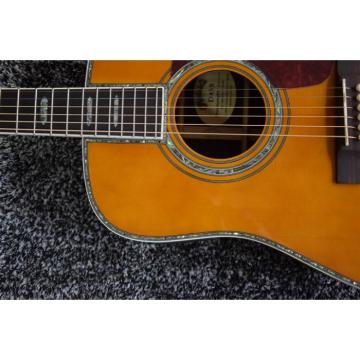 Custom Dreadnought D45S 1833 Martin Acoustic Guitar Amber Finish