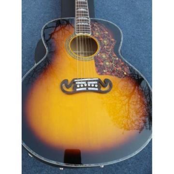 Custom Shop Pro SJ200 Sunburst Acoustic Guitar