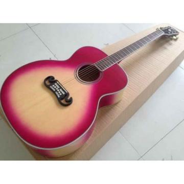 Custom Shop Pro SJ200 Purple Burst Acoustic Guitar