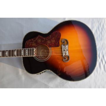 Custom Shop J200 43 Inch Acoustic Guitar with Solid Spruce Top