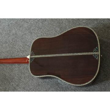 Custom Shop Dreadnought 1833 CMF D45 Matrin Natural Acoustic Guitar Sitka Solid Spruce Top With Ox Bone Nut &amp; Saddler
