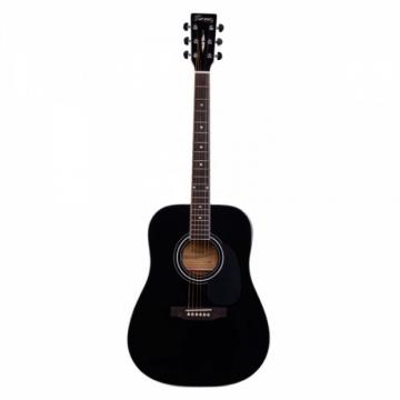 Beginner 41&quot; Folk Acoustic Wooden Guitar Black