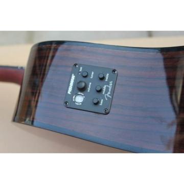 Custom Acoustic Electric Guitar Natural Finish CD280SCE
