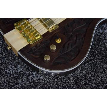 Custom Design Lemmy Kilmister 4003 Brown Matte 4 String Bass