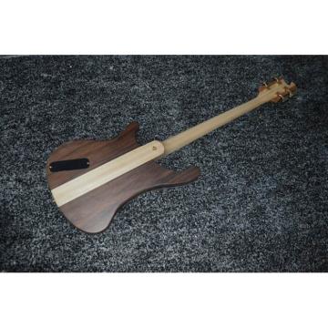 Lemmy Kilmister  Rickenbacker 4003 Matte Carved Natural Bass Back Strap with 5 String Bass Option Ash Wood