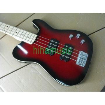 Red Asat 4 String Bass