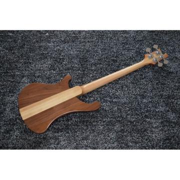 Custom Walnut Natural 4003 Neck Thru Body Construction 4 String Bass