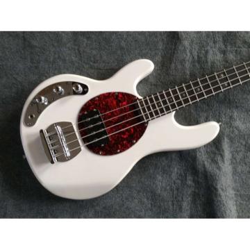 Custom Shop White Music Man StingRay 4 Left Handed Bass