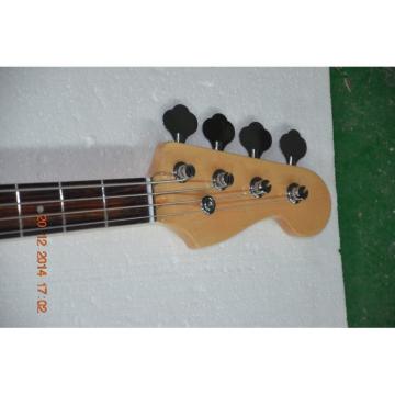 Custom Shop Transparent Acrylic 4 String P Bass Canadian Maple Neck