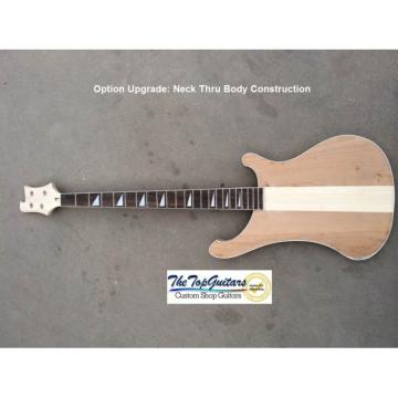 Custom Build Jetglo 4003 Rickenbacker Black 4 String Bass