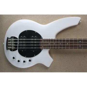 Custom Shop Passive Pickups Bongo Music Man White 4 Strings Bass