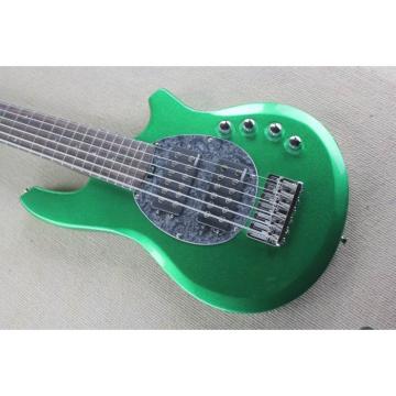 Custom Shop Passive Pickups Bongo Music Man Green 6 Strings Bass