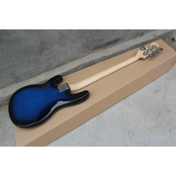 Custom Shop MusicMan Blue 4 Strings Bass