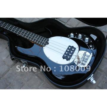 Custom Shop Music Man Jet Black Electric Bass