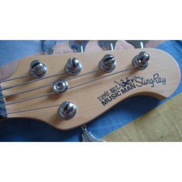 Custom Shop Music Man Red Black Electric Bass