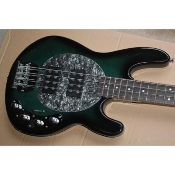 Custom Shop Dark Green Music Man 4 String Bass