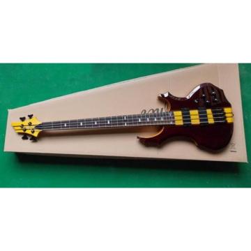 Custom Shop Electric Bass Neck Through Rosewood Finish