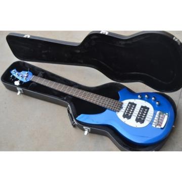 Custom Shop Blue 5 String Bongo Bass Musicman StingRay