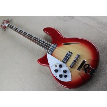 Custom Shop 4005 Rickenbacker Left Handed Fireglo Semi Hollow Bass