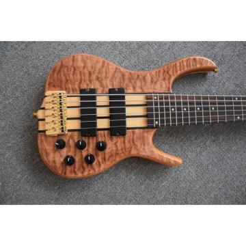 Custom Shop 6 String Natural Maple Top Ken Smith Bass