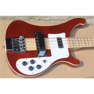 Custom Shop 4003 Red Brown Neck Thru Body Construction Bass