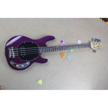 Custom Purple Music Man Sting Ray 4 String Bass