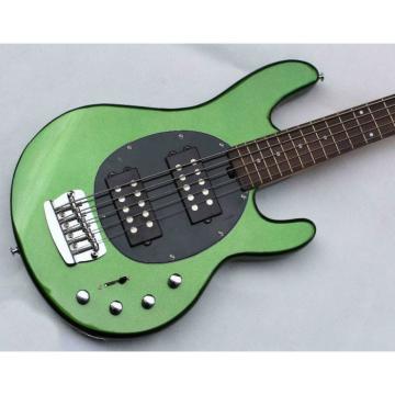 Custom Music Man Metallic Green 5 String Ernie Bass
