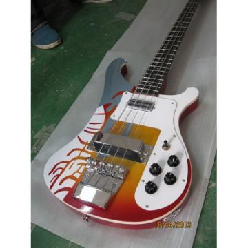 Custom Paul McCartney's 1964 4001 Bass Psychedelic Paint