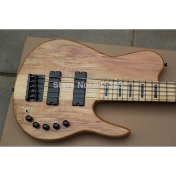 Custom One Piece Neck Active Pickups Warwick 5 Strings Bass